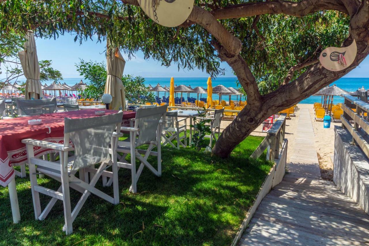 Hotel Loukas Vrachos Paralia Vrachou Exterior foto